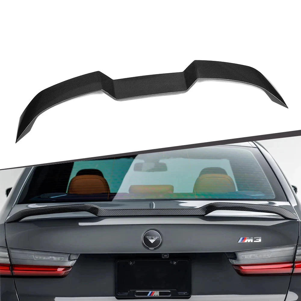 Carbon Fiber V Style Trunk Spoiler for BMW G80 M3 & G82 M4