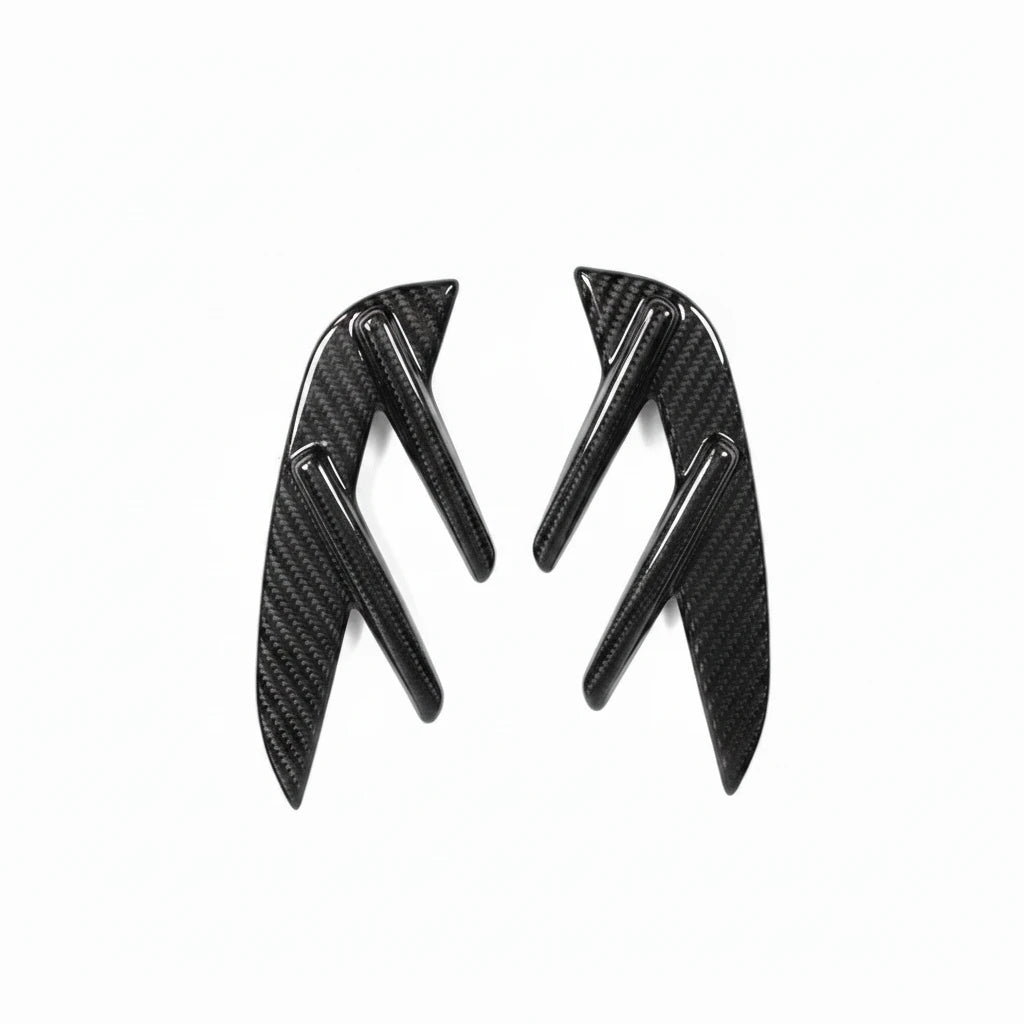 Carbon Fiber Fender Side Vent Trim OEM Style For BMW G80 G81 M3 & G82 G83 M4